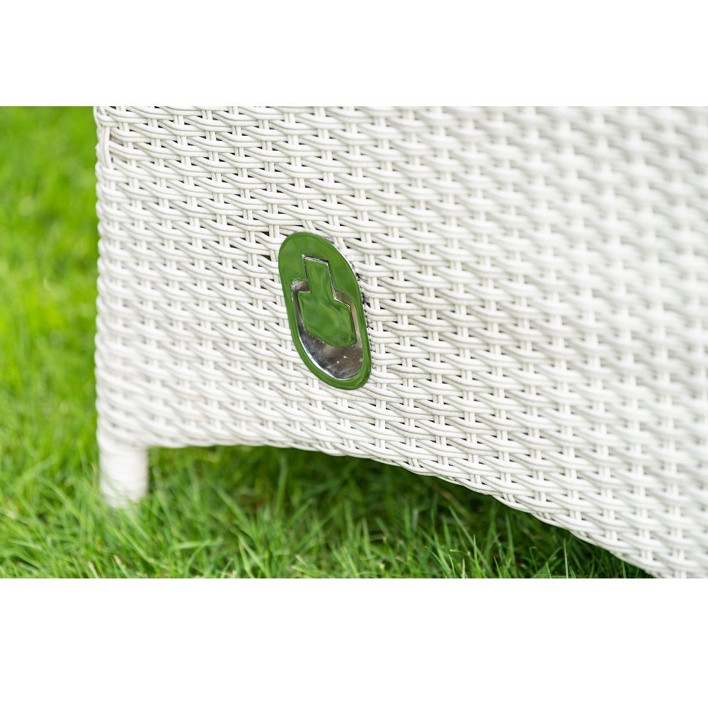 Fotel ogrodowy z podnóżkiem PONTE - detale