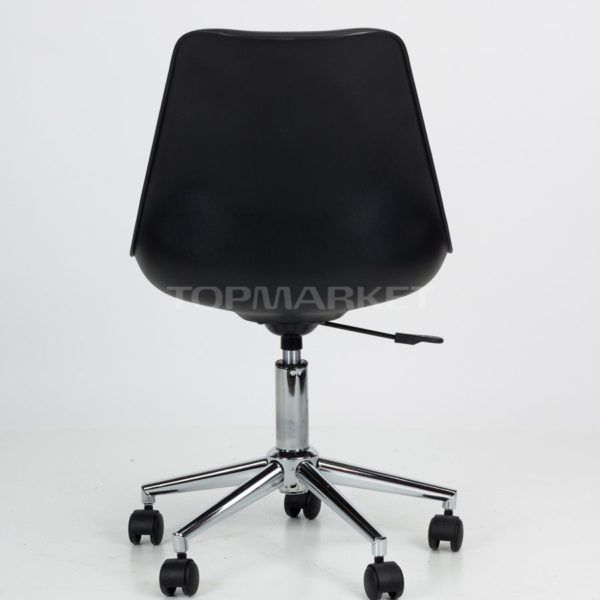 allure czarny2 Krzesło obrotowe ALLURE czarne marki Meven - widok z tyłu