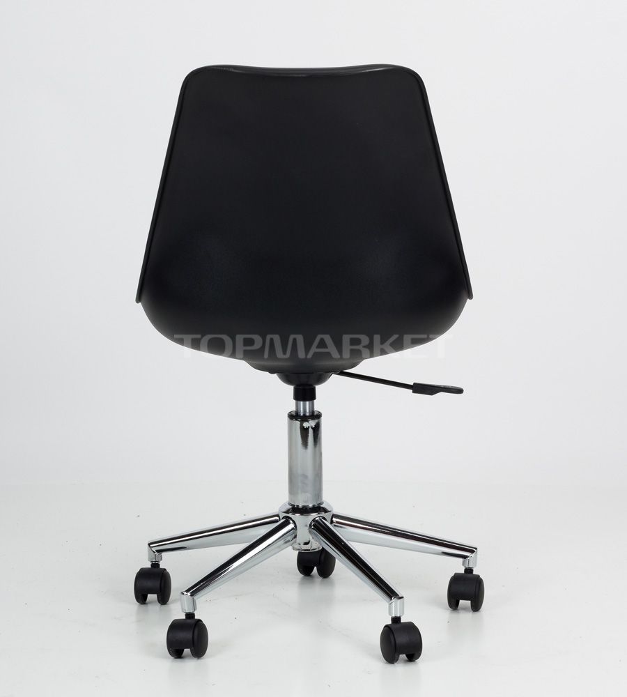 allure czarny2 Krzesło obrotowe ALLURE czarne marki Meven - widok z tyłu