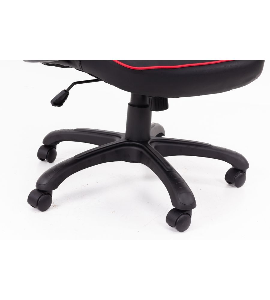 rayo6 Fotel biurowy Rayo black - kółka