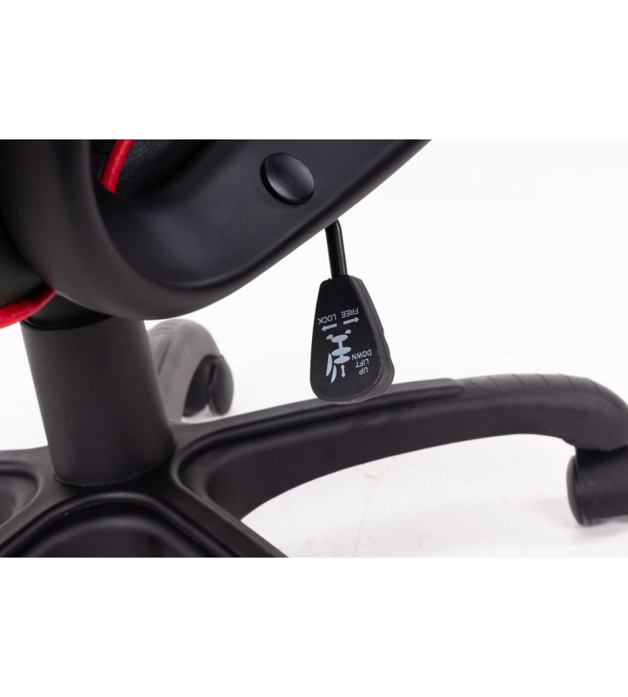 rayo7 Fotel obrotowy Rayo black - regulacja wysokości