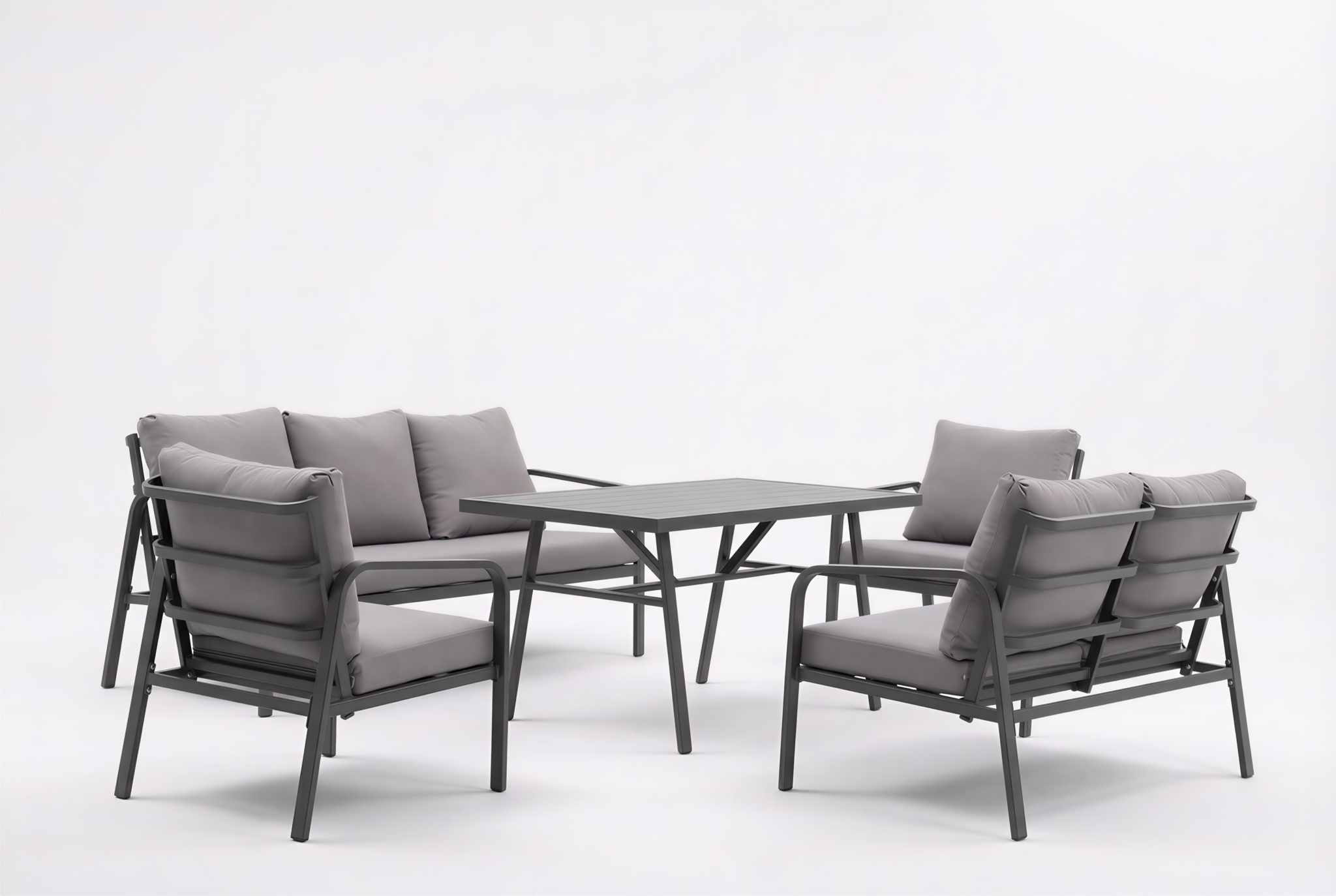 5905842544147 zestaw mebli San Remo grafit Meven alu